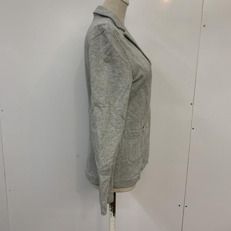 シップス SHIPS ジャケット、上着 ジャケット、ブレザー テーラードジャケット S 無地 灰 / グレー / gray レディース USED 古着 中古 10041565