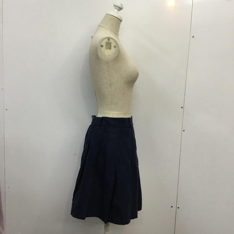 ページボーイ PAGEBOY スカート ミニスカート FREE 無地 紺 / ネイビー / navy レディース USED 古着 中古 10041633