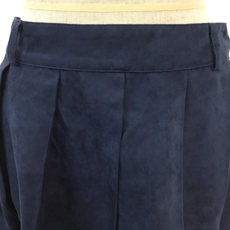 ページボーイ PAGEBOY スカート ミニスカート FREE 無地 紺 / ネイビー / navy レディース USED 古着 中古 10041633