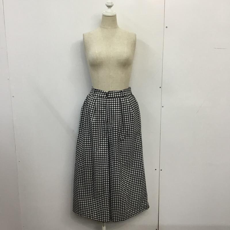 イング INGNI ボトムス ボトムス M チェック 白 / ホワイト / white X 黒 / ブラック / black レディース USED 古着 中古 10041634