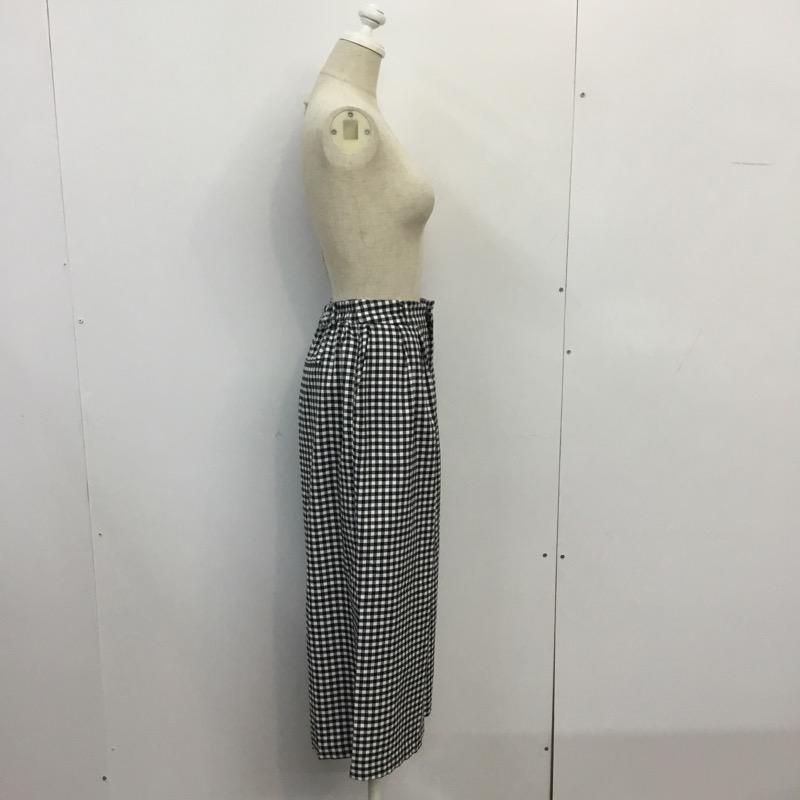 イング INGNI ボトムス ボトムス M チェック 白 / ホワイト / white X 黒 / ブラック / black レディース USED 古着 中古 10041634
