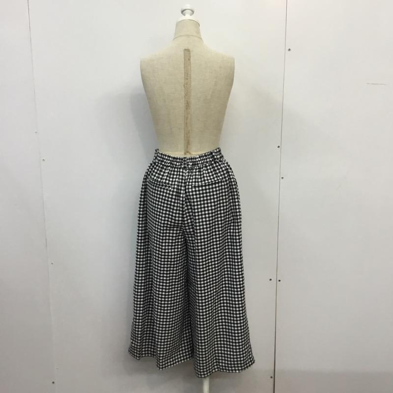 イング INGNI ボトムス ボトムス M チェック 白 / ホワイト / white X 黒 / ブラック / black レディース USED 古着 中古 10041634