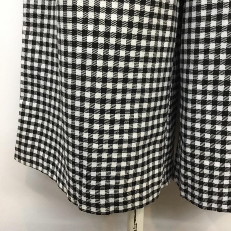 イング INGNI ボトムス ボトムス M チェック 白 / ホワイト / white X 黒 / ブラック / black レディース USED 古着 中古 10041634