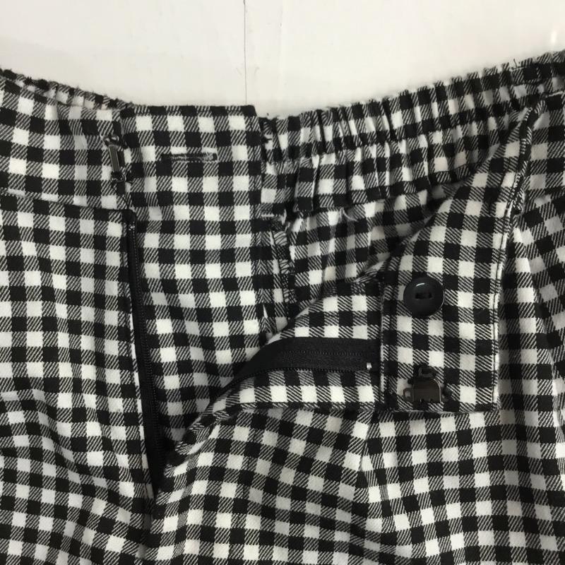 イング INGNI ボトムス ボトムス M チェック 白 / ホワイト / white X 黒 / ブラック / black レディース USED 古着 中古 10041634
