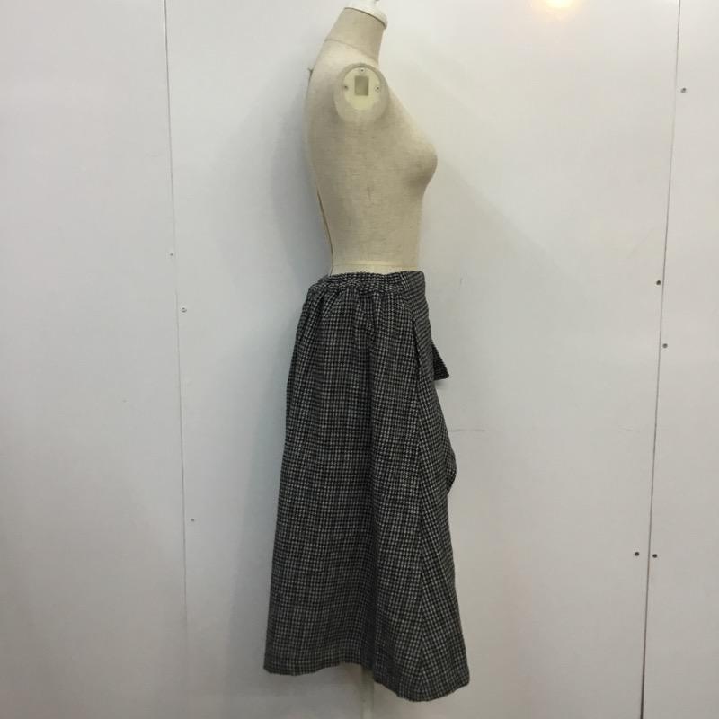 オリーブデオリーブ OLIVE des OLIVE スカート ひざ丈スカート FREE チェック マルチカラー / マルチカラー / multicolor レディース USED 古着 中古 10041639