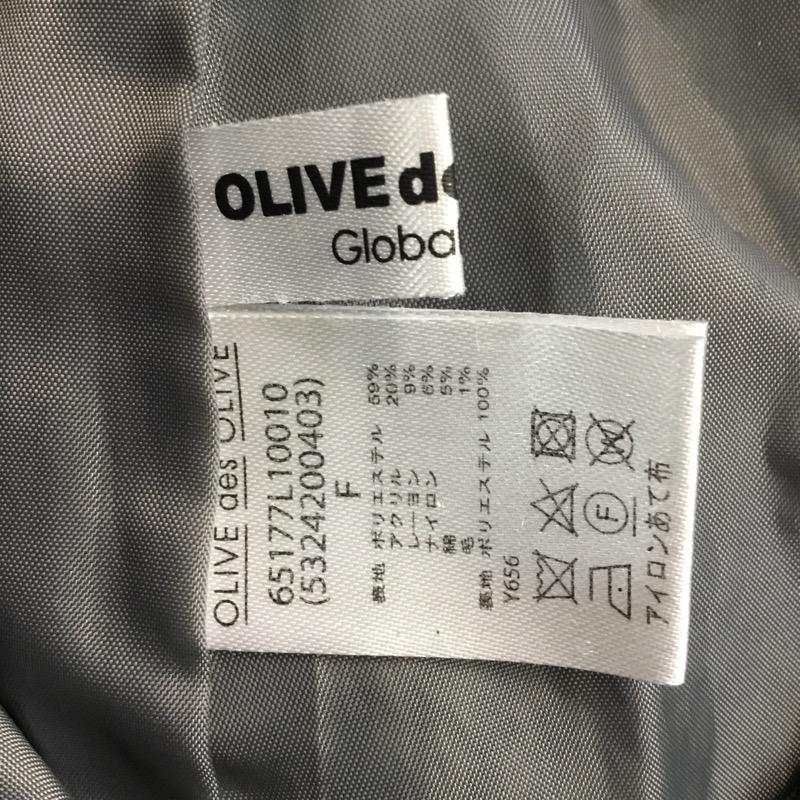 オリーブデオリーブ OLIVE des OLIVE スカート ひざ丈スカート FREE チェック マルチカラー / マルチカラー / multicolor レディース USED 古着 中古 10041639
