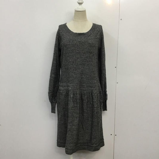ミスティック mystic ワンピース ひざ丈スカート 無地 チャコールグレー / チャコールグレー / レディース USED 古着 中古 10041658
