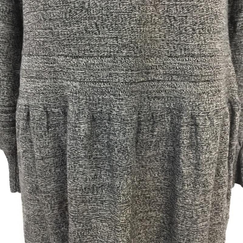 ミスティック mystic ワンピース ひざ丈スカート 無地 チャコールグレー / チャコールグレー / レディース USED 古着 中古 10041658