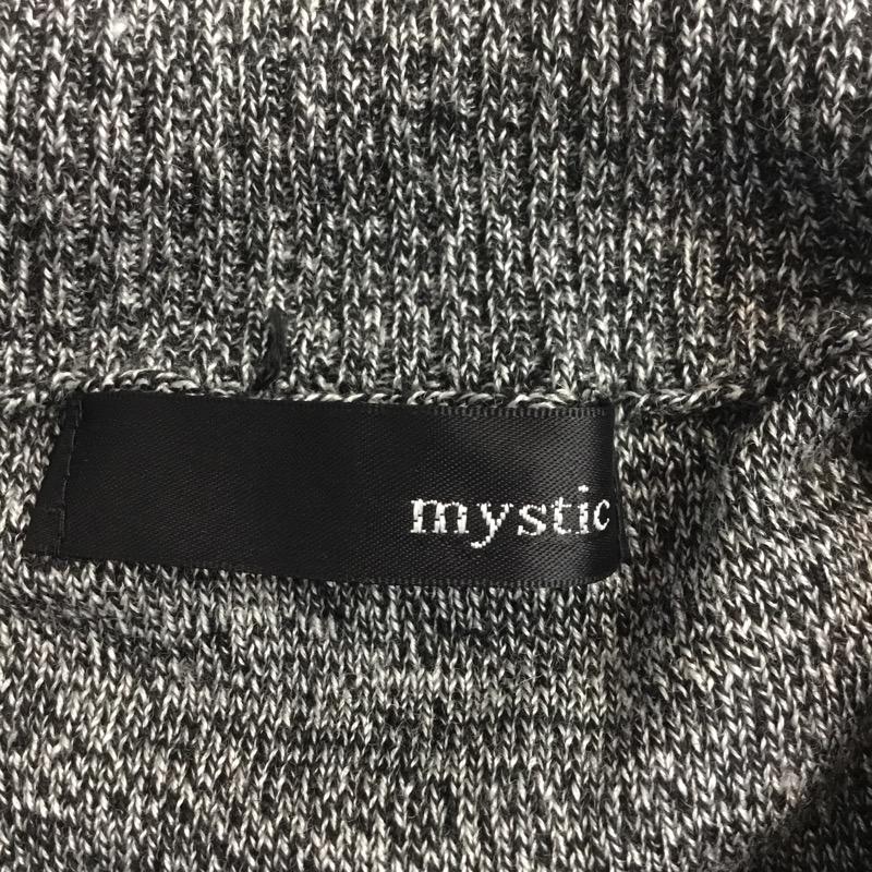 ミスティック mystic ワンピース ひざ丈スカート 無地 チャコールグレー / チャコールグレー / レディース USED 古着 中古 10041658