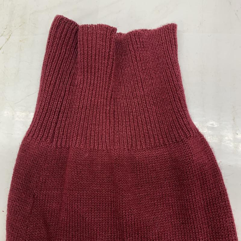 フーズフーギャラリー WHO S WHO gallery カーディガン 長袖 M 無地 えんじ / ワインレッド / dark red メンズ USED 古着 中古 10041730