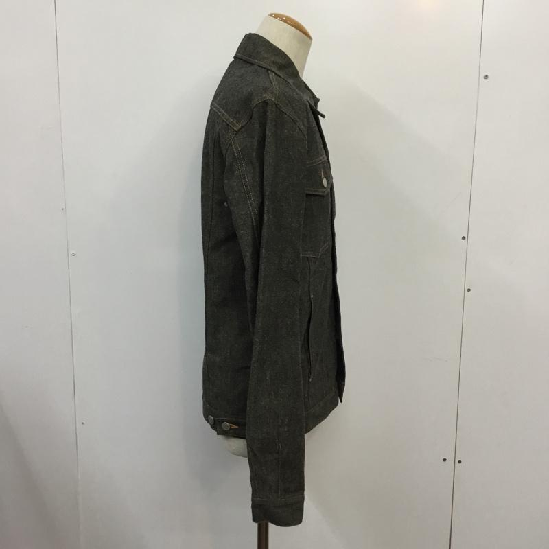 オブザーブド OBSERVED ジャケット、上着 ジャケット、ブレザー デニムジャケット L 無地 チャコールグレー / チャコールグレー / メンズ USED 古着 中古 10041738