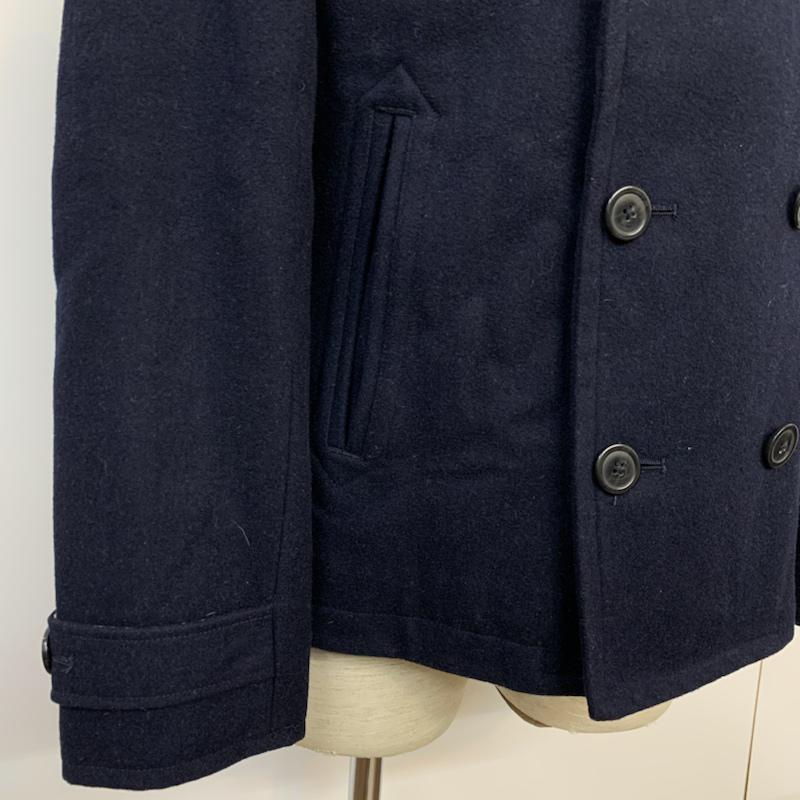 アーバンリサーチ URBAN RESEARCH コート ピーコート ウール 38 紺 / ネイビー / navy メンズ USED 古着 中古 10042074