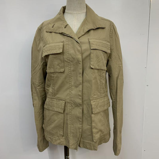 マカフィー MACPHEE ジャケット、上着 ジャケット、ブレザー ステンカラージャケット 38 無地 ベージュ / ベージュ / beige レディース USED 古着 中古 10042201