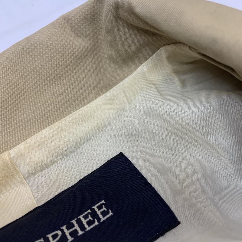 マカフィー MACPHEE ジャケット、上着 ジャケット、ブレザー ステンカラージャケット 38 無地 ベージュ / ベージュ / beige レディース USED 古着 中古 10042201