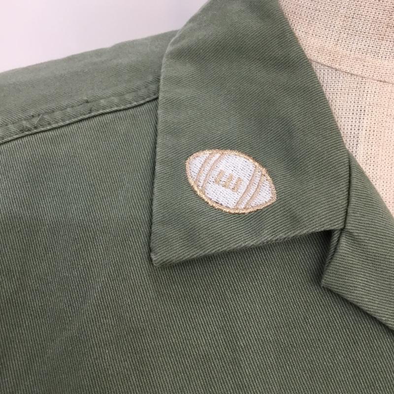 ダズリン dazzlin ジャケット、上着 ジャケット、ブレザー ミリタリージャケット FREE 無地 X ロゴ、文字 カーキ / カーキ / khaki レディース USED 古着 中古 10042219