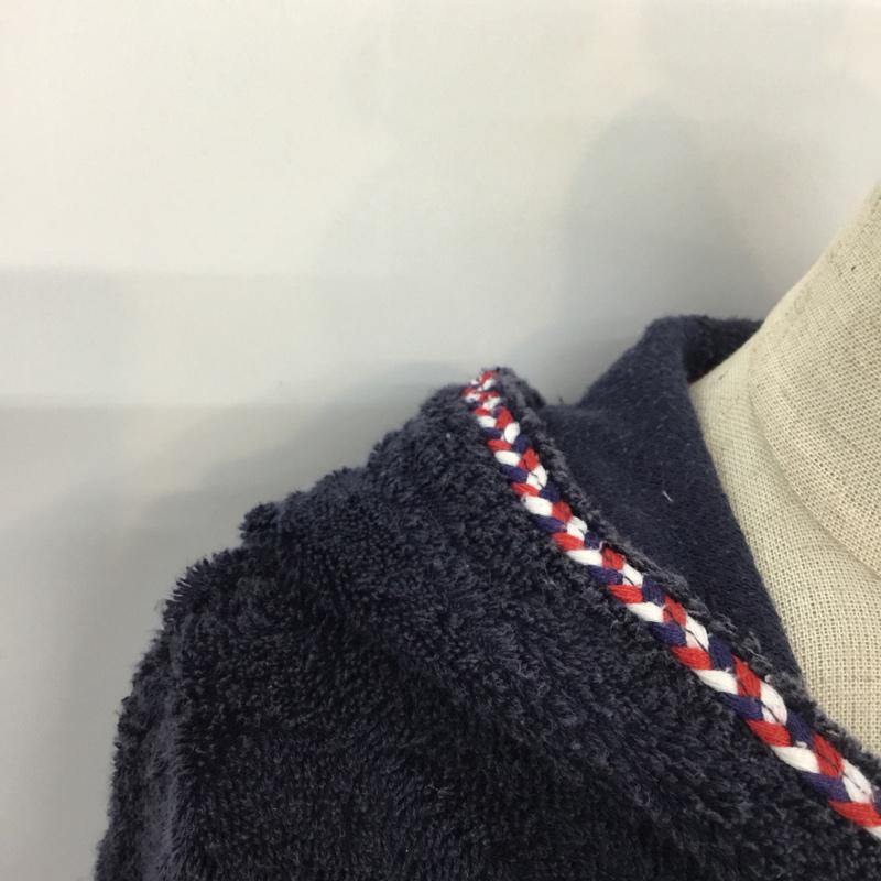 トミーガール tommy girl パーカー 長袖 ジップパーカー S 無地 紺 / ネイビー / navy レディース USED 古着 中古 10042252