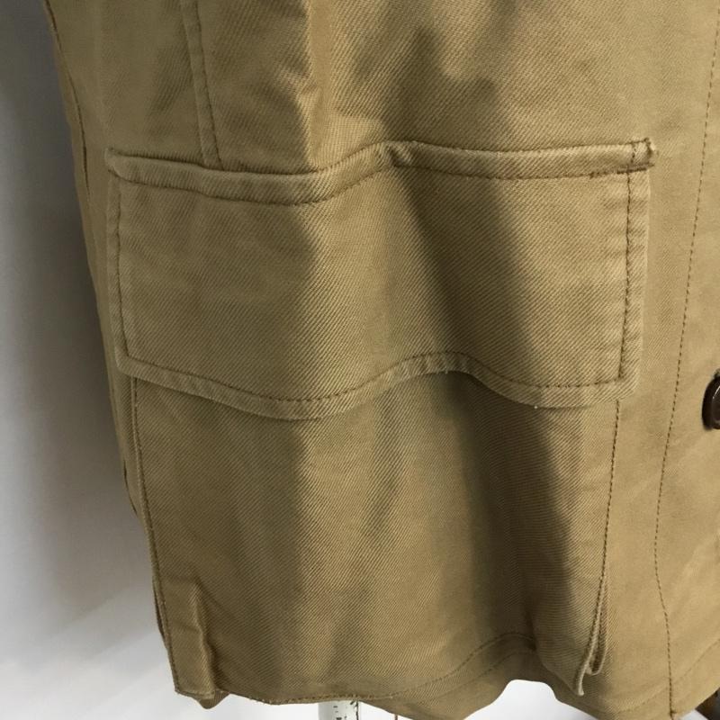 シップス SHIPS ジャケット、上着 ジャケット、ブレザー 無地 茶 / ブラウン / brown レディース USED 古着 中古 10042256
