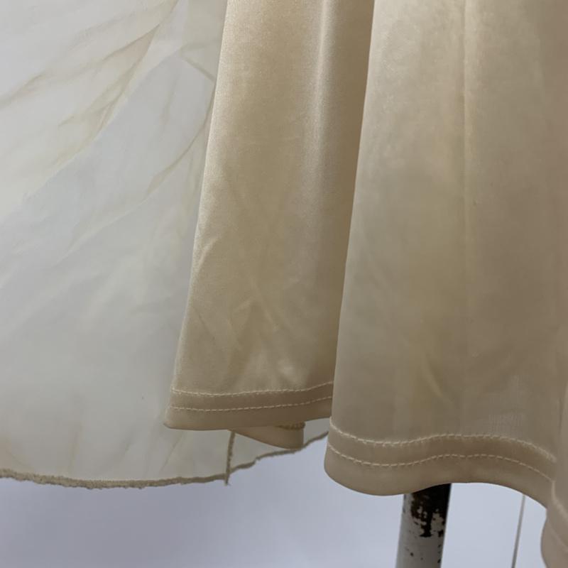 イング INGNI カットソー 七分袖 M 無地 アイボリー / アイボリー / レディース USED 古着 中古 10042284
