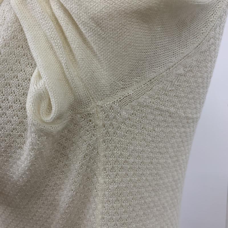 ロペピクニック ROPE  PICNIC カットソー 長袖 38 無地 白 / ホワイト / white レディース USED 古着 中古 10042285