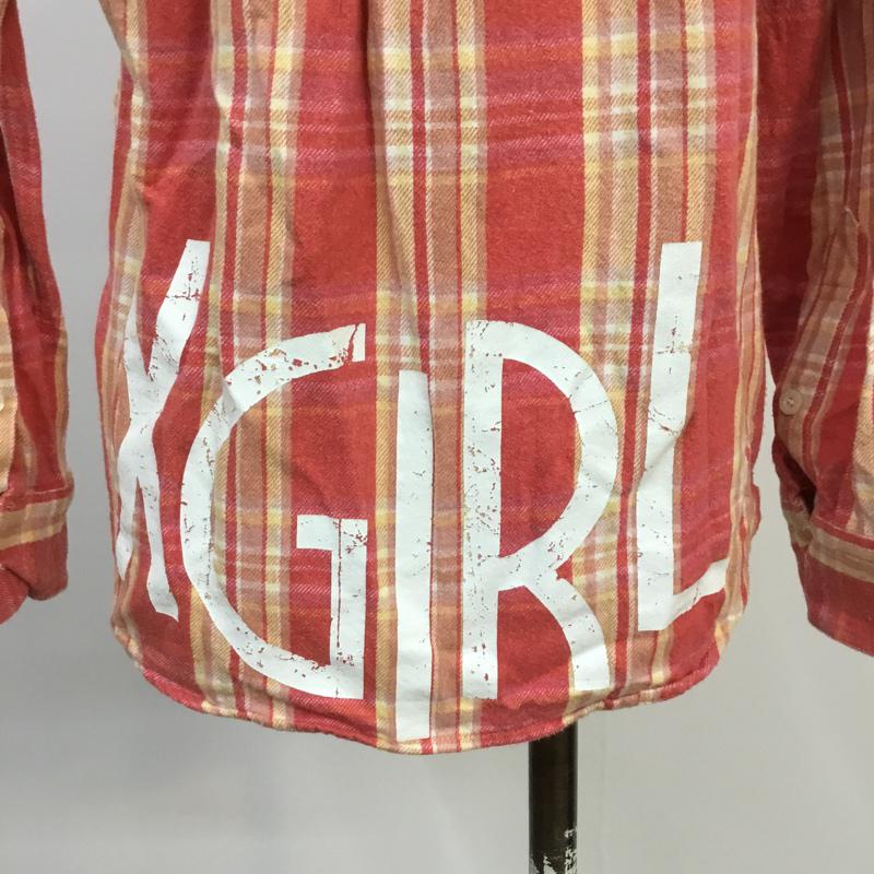 エックスガール X-girl シャツ、ブラウス 長袖 チェックシャツ 1 チェック X ロゴ、文字 マルチカラー / マルチカラー / multicolor レディース USED 古着 中古 10042301