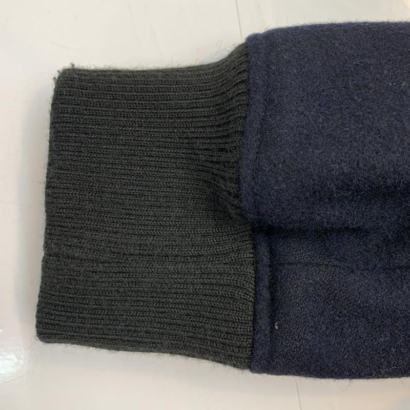 ナノユニバース nano・universe ジャケット、上着 ジャンパー、ブルゾン ウール 40 無地 紺 / ネイビー / navy メンズ USED 古着 中古 10042315