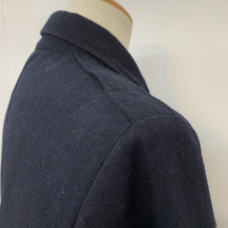 ナノユニバース nano・universe ジャケット、上着 ジャンパー、ブルゾン ウール 40 無地 紺 / ネイビー / navy メンズ USED 古着 中古 10042315