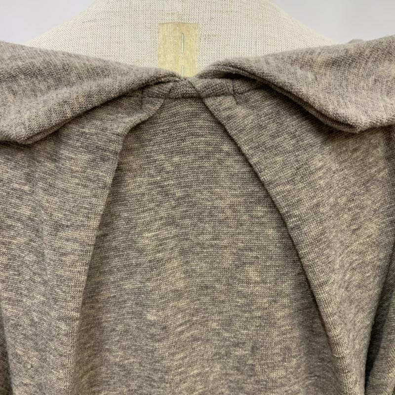 ケービーエフ KBF カットソー 長袖 無地 茶 / ブラウン / brown レディース USED 古着 中古 10042700