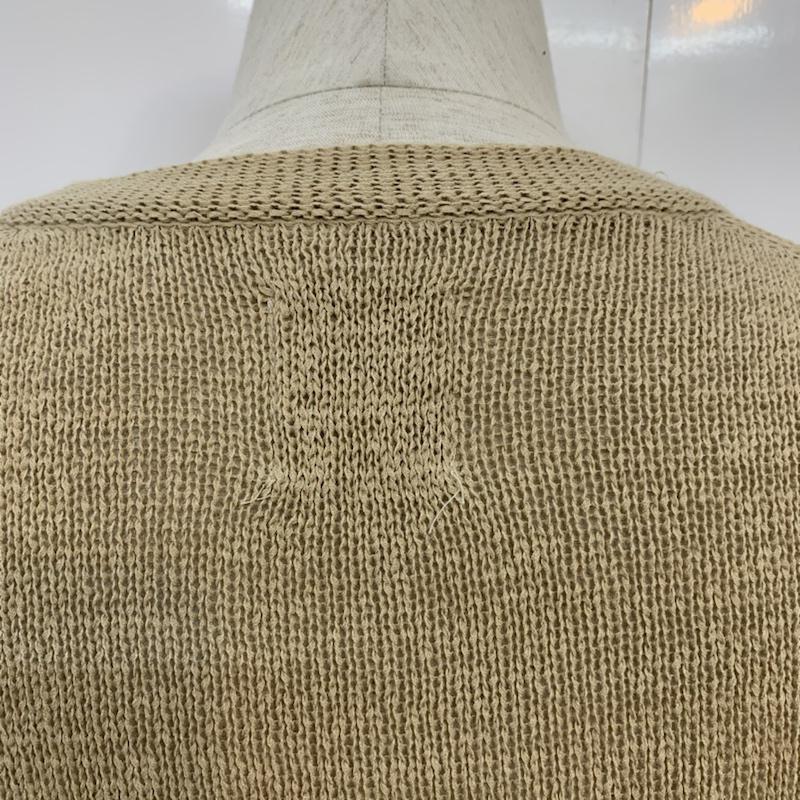 ナノユニバース nano・universe カーディガン 長袖 S 無地 ベージュ / ベージュ / beige メンズ USED 古着 中古 10042733