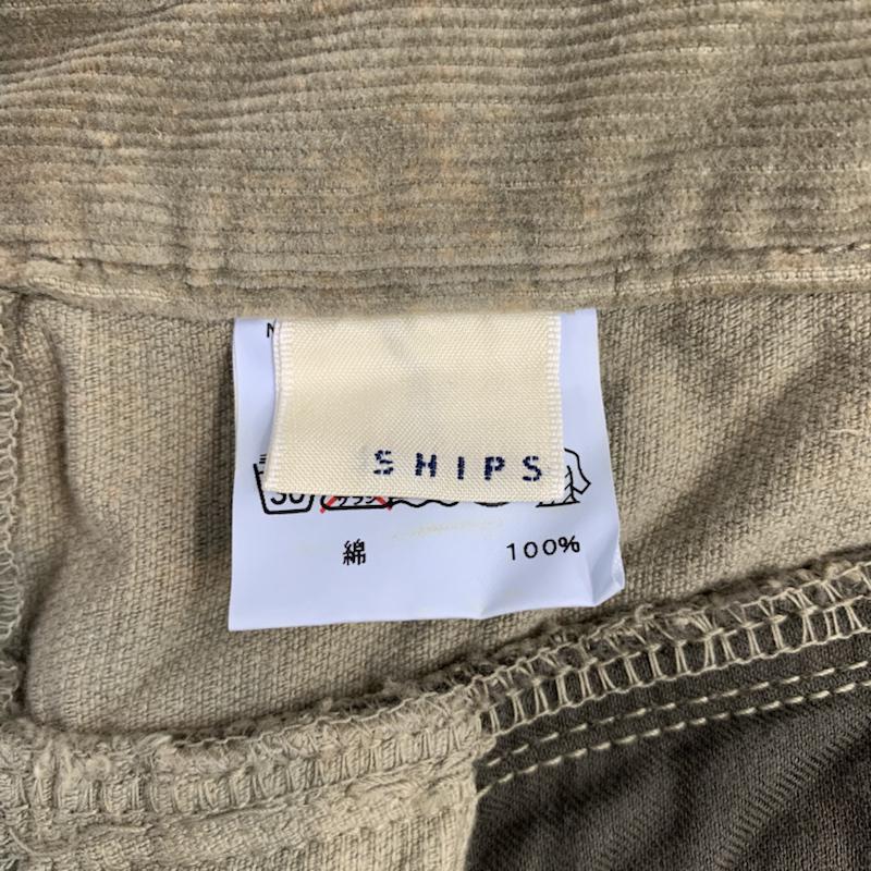 シップス SHIPS ボトムス ボトムス コーデュロイ S 無地 カーキ / カーキ / khaki レディース USED 古着 中古 10042834