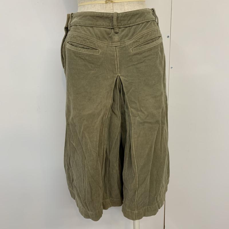 シップス SHIPS ボトムス ボトムス コーデュロイ S 無地 カーキ / カーキ / khaki レディース USED 古着 中古 10042834
