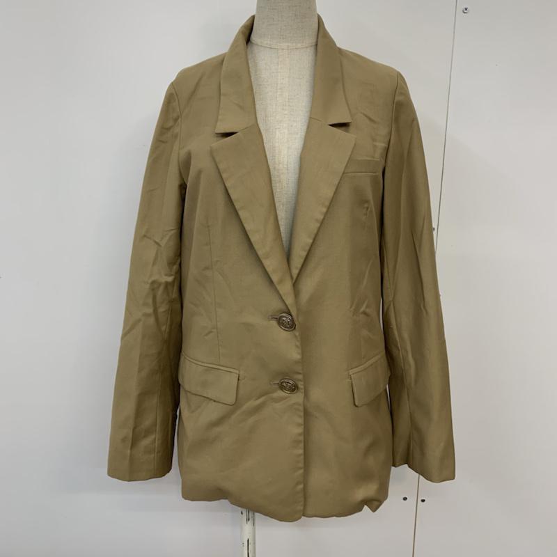 ワンウェイ one way ジャケット、上着 ジャケット、ブレザー S 無地 茶 / ブラウン / brown レディース USED 古着 中古 10042887