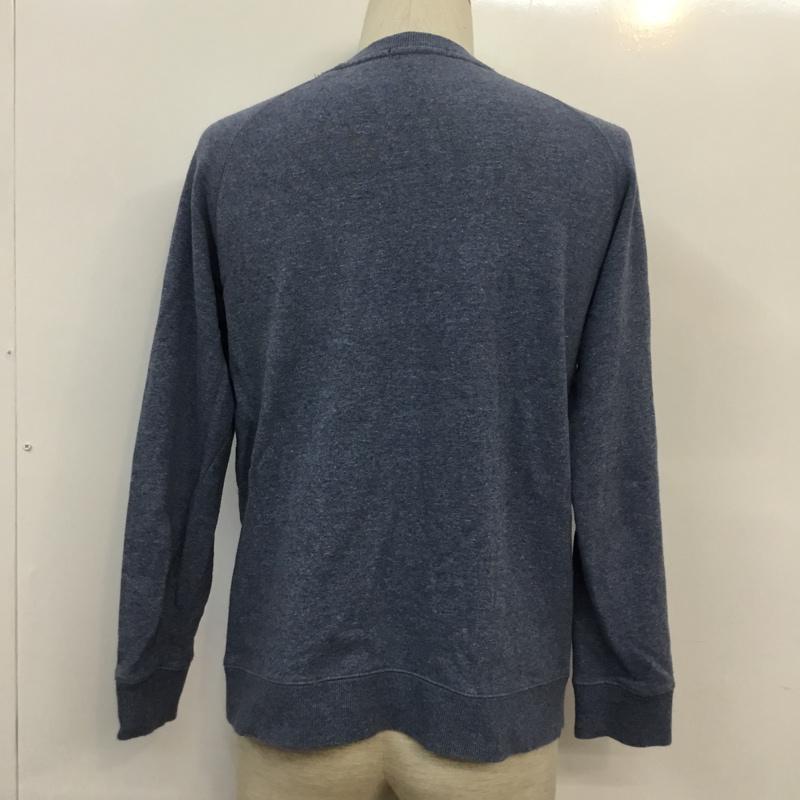 アーバンリサーチ URBAN RESEARCH トレーナー 長袖 スウェット プルオーバー 40 無地 水色 / ライトブルー / メンズ USED 古着 中古 10043002