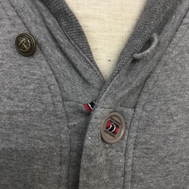 アーバンリサーチ URBAN RESEARCH カーディガン 長袖 ショールカラー 40 無地 灰 / グレー / gray メンズ USED 古着 中古 10043063