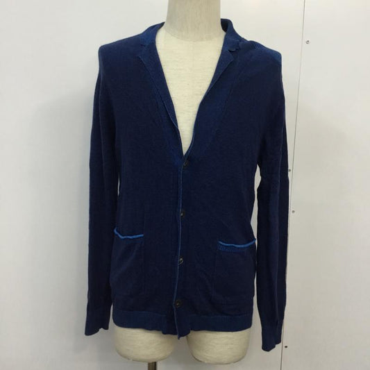 アーバンリサーチ URBAN RESEARCH カーディガン 長袖 38 無地 紺 / ネイビー / navy メンズ USED 古着 中古 10043066