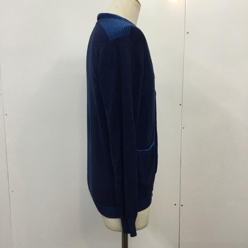 アーバンリサーチ URBAN RESEARCH カーディガン 長袖 38 無地 紺 / ネイビー / navy メンズ USED 古着 中古 10043066