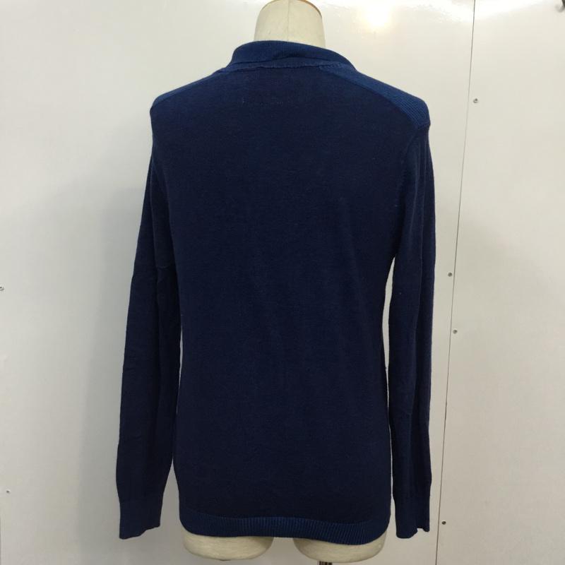 アーバンリサーチ URBAN RESEARCH カーディガン 長袖 38 無地 紺 / ネイビー / navy メンズ USED 古着 中古 10043066