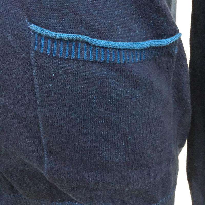 アーバンリサーチ URBAN RESEARCH カーディガン 長袖 38 無地 紺 / ネイビー / navy メンズ USED 古着 中古 10043066