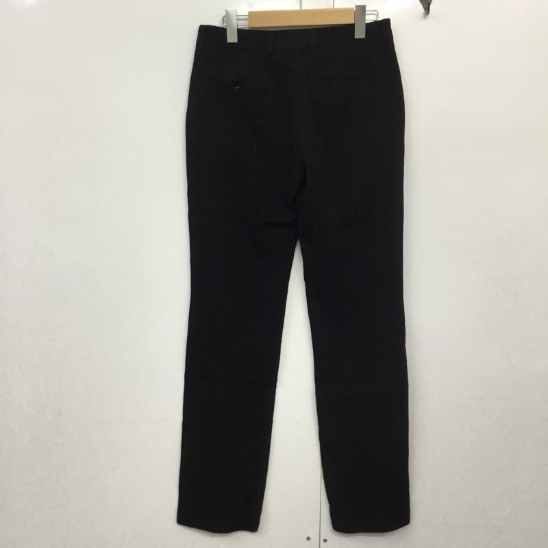 ビームス BEAMS パンツ スラックス S 無地 黒 / ブラック / black メンズ USED 古着 中古 10043195
