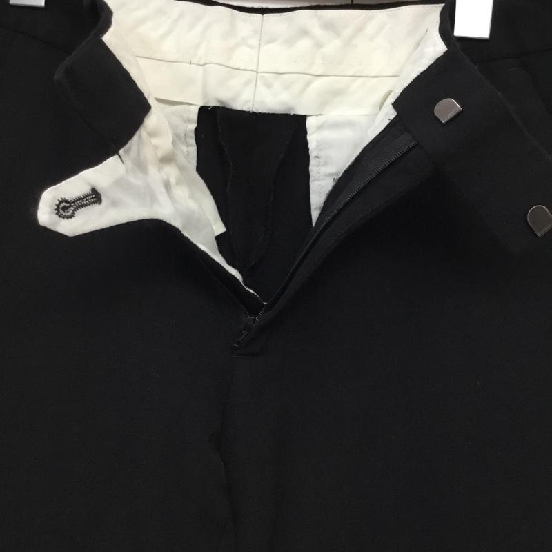 ビームス BEAMS パンツ スラックス S 無地 黒 / ブラック / black メンズ USED 古着 中古 10043195
