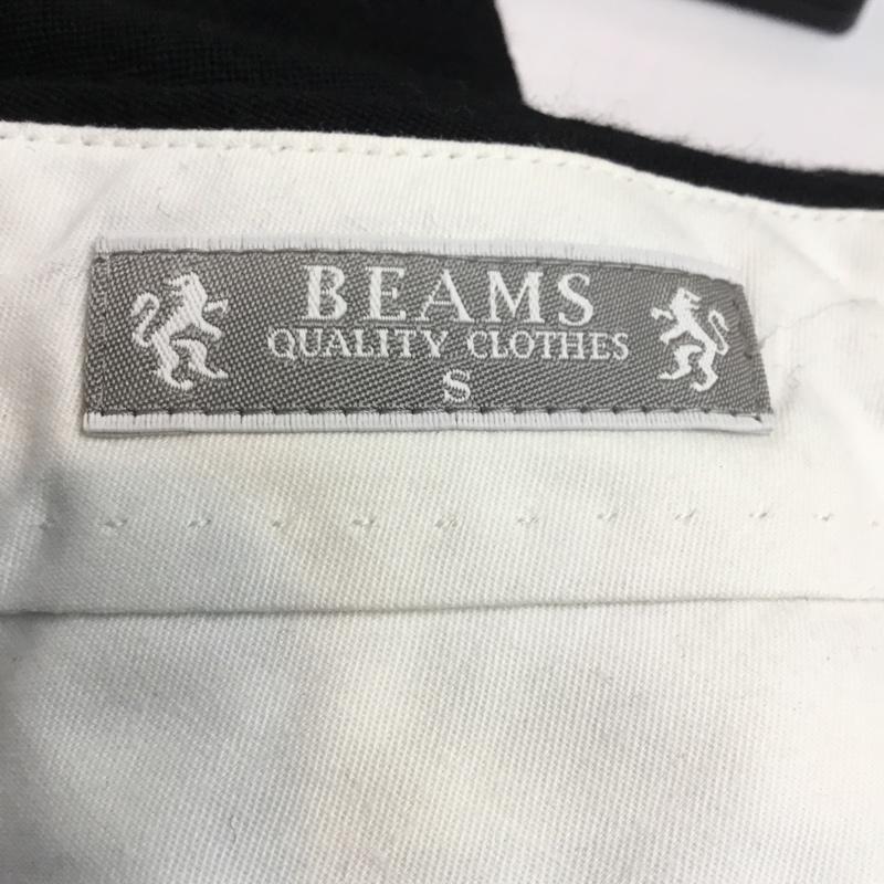 ビームス BEAMS パンツ スラックス S 無地 黒 / ブラック / black メンズ USED 古着 中古 10043195