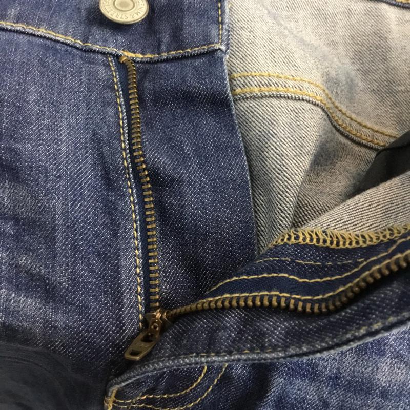 ベルシュカ Bershka パンツ デニム、ジーンズ 34 無地 インディゴ / インディゴ / Indigo メンズ USED 古着 中古 10043196
