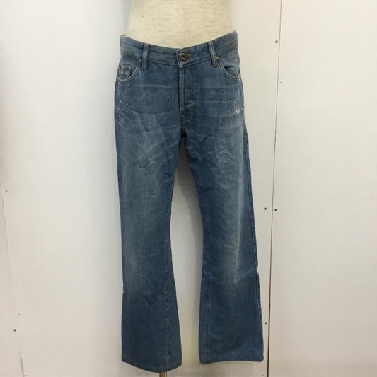 ボスオレンジ Boss Orange パンツ デニム、ジーンズ 無地 インディゴ / インディゴ / Indigo メンズ USED 古着 中古 10043200
