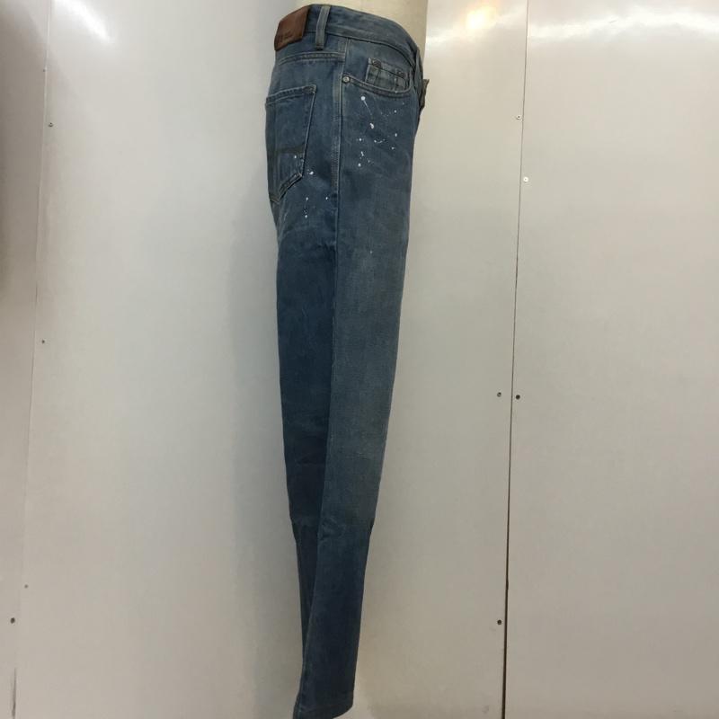 ボスオレンジ Boss Orange パンツ デニム、ジーンズ 無地 インディゴ / インディゴ / Indigo メンズ USED 古着 中古 10043200