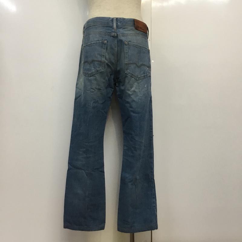ボスオレンジ Boss Orange パンツ デニム、ジーンズ 無地 インディゴ / インディゴ / Indigo メンズ USED 古着 中古 10043200