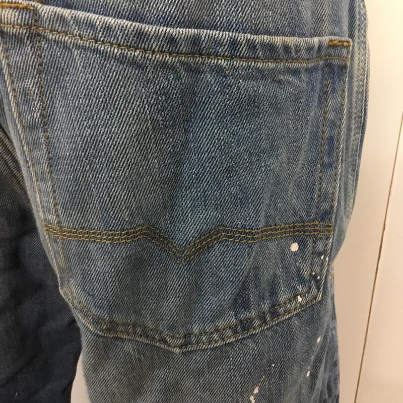 ボスオレンジ Boss Orange パンツ デニム、ジーンズ 無地 インディゴ / インディゴ / Indigo メンズ USED 古着 中古 10043200