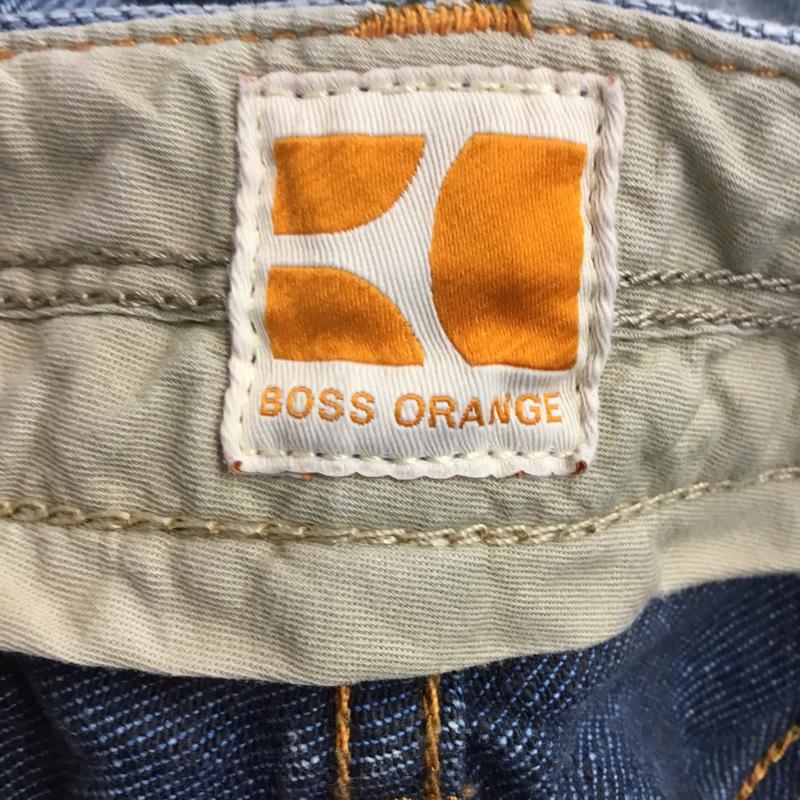 ボスオレンジ Boss Orange パンツ デニム、ジーンズ 無地 インディゴ / インディゴ / Indigo メンズ USED 古着 中古 10043200