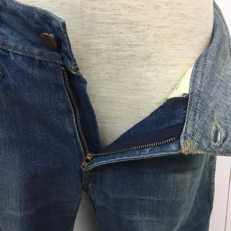 ブルーブルー BLUE BLUE パンツ デニム、ジーンズ 32インチ 無地 インディゴ / インディゴ / Indigo メンズ USED 古着 中古 10043204