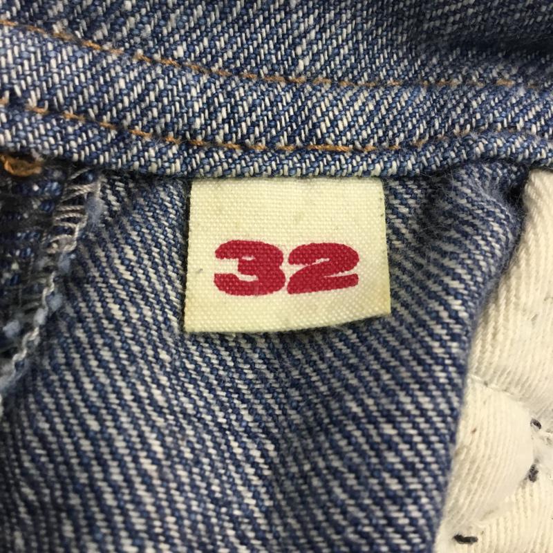 ブルーブルー BLUE BLUE パンツ デニム、ジーンズ 32インチ 無地 インディゴ / インディゴ / Indigo メンズ USED 古着 中古 10043204