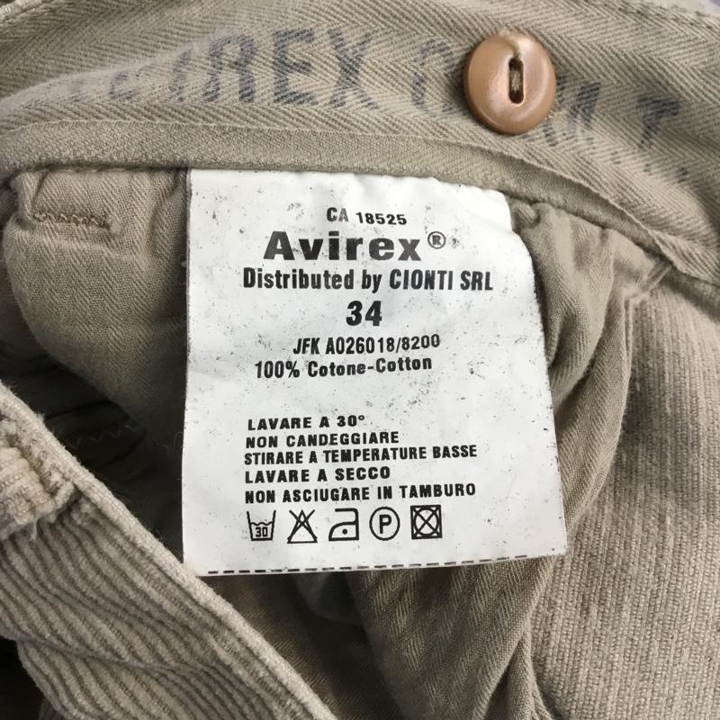 アヴィレックス AVIREX ボトムス ボトムス 34 無地 ベージュ / ベージュ / beige メンズ USED 古着 中古 10043334
