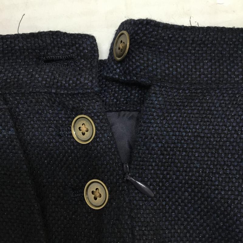 グリーンレーベルリラクシング green label relaxing スカート ミニスカート 40 無地 紺 / ネイビー / navy レディース USED 古着 中古 10043349